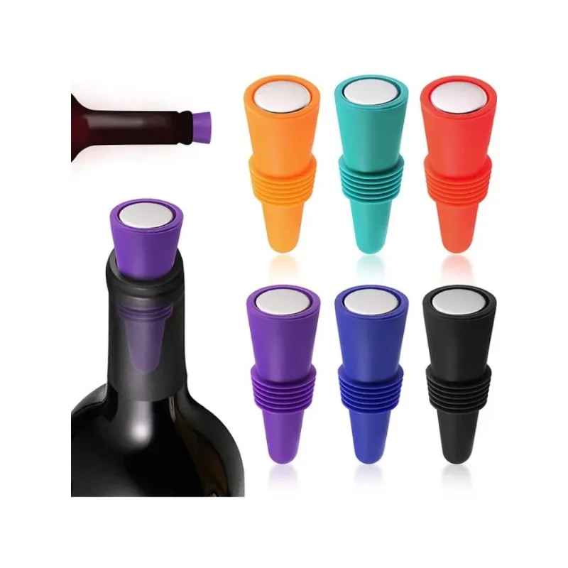 Taste Wine Beer Kitchen - Juego de tapones para botellas de