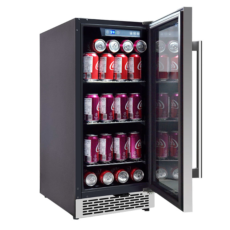 Wine Beer Fridge Cabinet - Refrigerador de bebidas pequeño OEM, refrigeradores