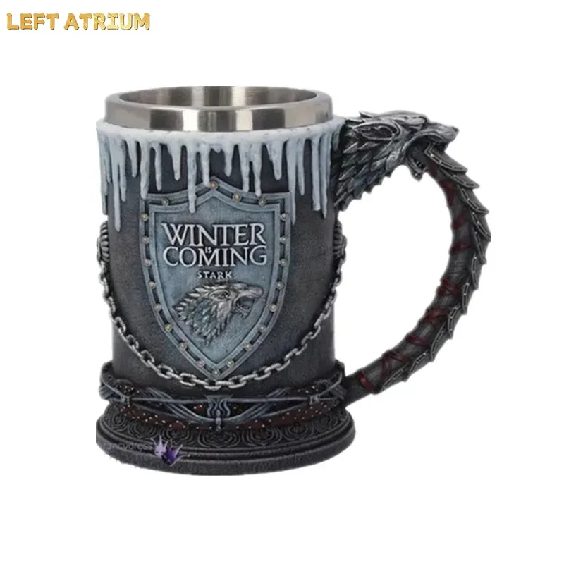 Taza Vikinga Vintage de Acero  - Wine Beer Whiskey Song reseña y precio