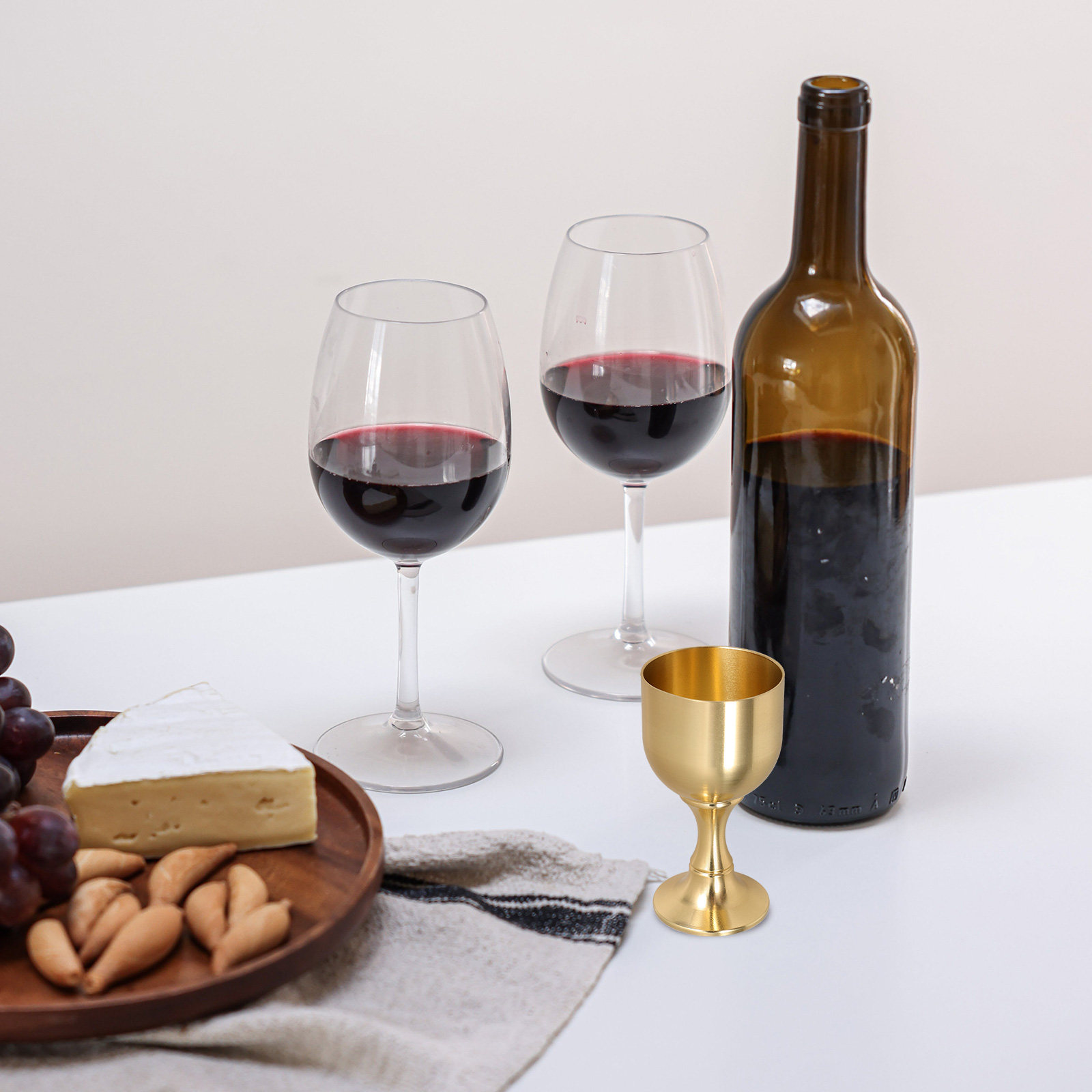 Copa de Cobre Estilo Vintage,  - Wine Beer Juice reseña y precio