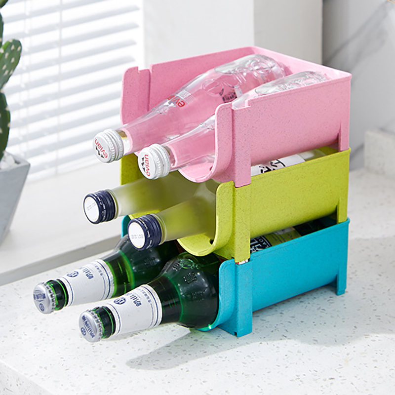 1/3 Uds.-organizador de cocina - Wine Beer Fridge Cabinet reseña y precio
