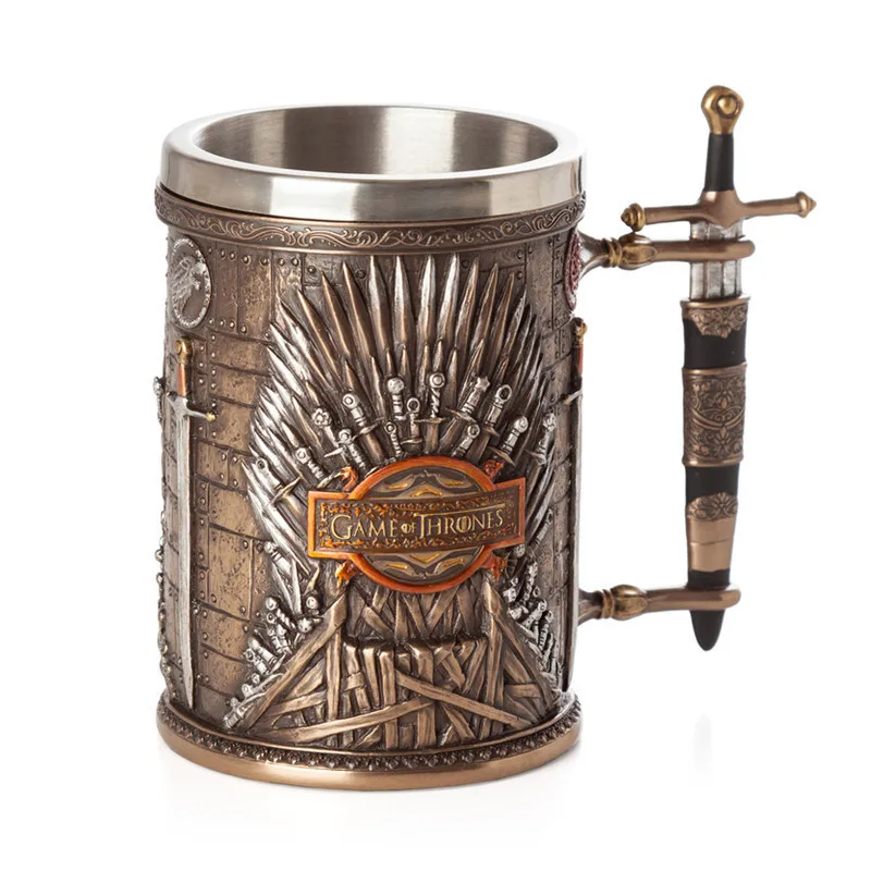 Taza vikinga, taza de café Vin - Wine Beer Whiskey Song reseña y precio