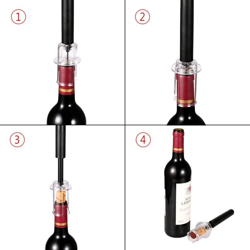 Bomba de aire abridor de botel - Wine Beer Red reseña y precio
